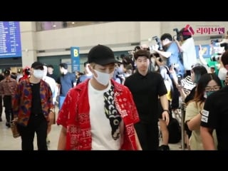 180708 bts incheon airport
