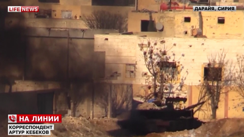 По дамаску нанесён миномётный удар