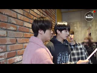 [video][191114][bangtan bomb] guess whose handwriting! @ bts pop up house of bts bts (방탄소년단)