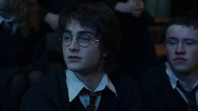 Дамблдор объявляет состав участников турнира трех волшебников гарри поттер и кубок огня