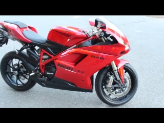 Ducati 848 evo with full termignoni exhaust 2012