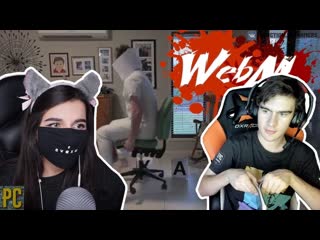 [реакции братишкина] братишкин и tenderlybae смотрят dank webm compilation #75