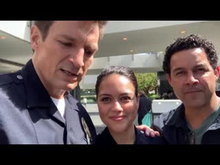 Credit where credit's due 😂 (but, seriously, we could not be any more excited for @jon huertas on #therookie #castfromthepast!