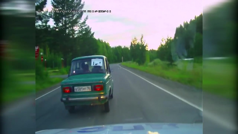 Погоня со стрельбой (присутствует мат)