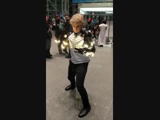 Genos from one punch man cosplay