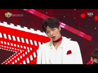 Jang moonbok (feat yoon heeseok so jihyeok) red @ inkigayo 180311