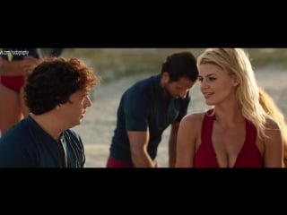 Келли рорбах (kelly rohrbach) в купальнике в фильме "спасатели малибу" (baywatch, 2017, сет гордон) 1080p