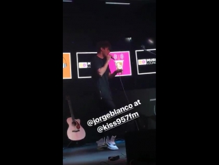 Jorge at american radiostation «kiss 108 fm» || 17 07 17