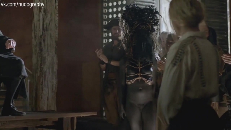 Дженна сарас (jenna saras) голая в сериале "чёрные паруса" (black sails, 2016) сезон 3 / серия 1 (s03e01)