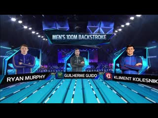 Guido dominates mens 100m backstroke isl full race las vegas