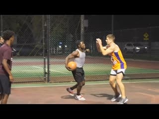Nick briz trash talker tried to fight me!!! mic'd up 5v5 basketball (09 03 2021)