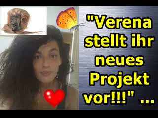 „verena stellt ihr neues schul projekt vor!!!“