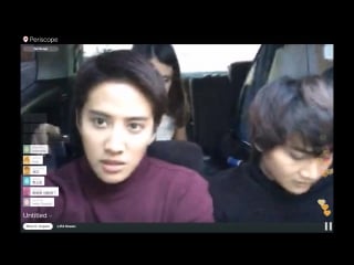 В машине @m1keangelo periscope [160306]