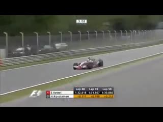 James allen & martin brundle said about seb monza 2008