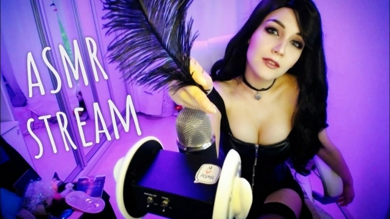 ♡🎧 asmr kittyklaw в образе йеннифэр✨(асмр мурашки для ваших ушек) ♥ стрим от