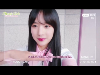 [uzzu tape] [özel] #4 wjsn robot self cam versiyon