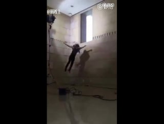 Luhan @ 170725 "sweet punch" filming