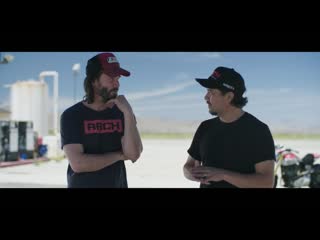 Cyberpunk 2077 behind the scenes arch motorcycle with keanu reeves and gard hollinger