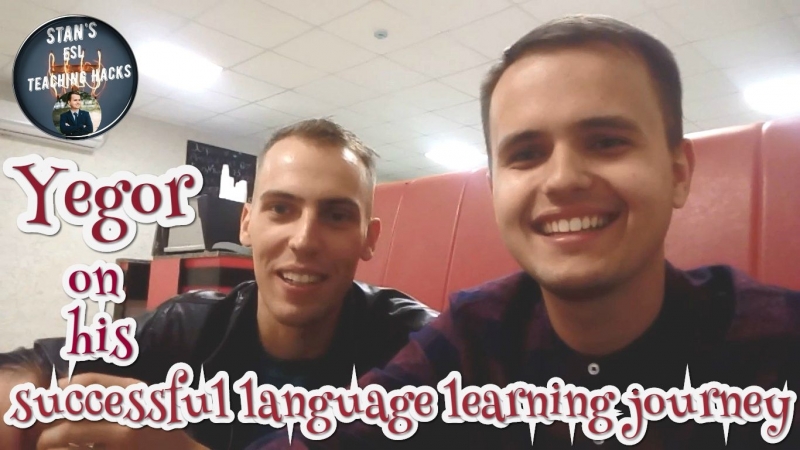 Yegor on his successful language learning journey