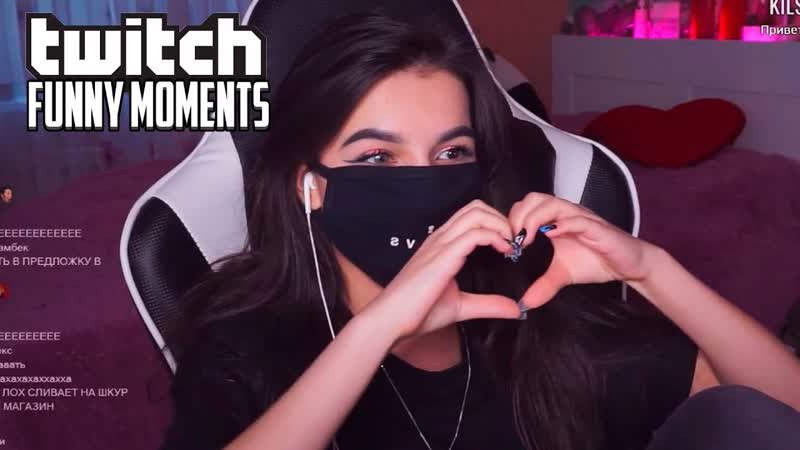 Топ моменты с twitch ¦ взбесил девушку одной фразой ¦ батл tenderlybae и глад валакас