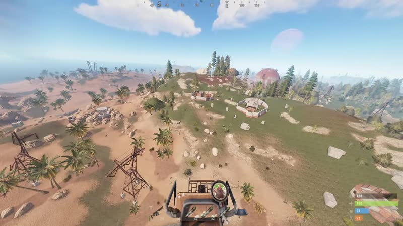 [держи дверь] засада! ловушка с турельками и фирменный ремонт! соло + кава в раст rust