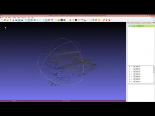 3d cканирование с помощью фотокамеры 02 облако точек и меш 3d scanning with photo camera pt 2