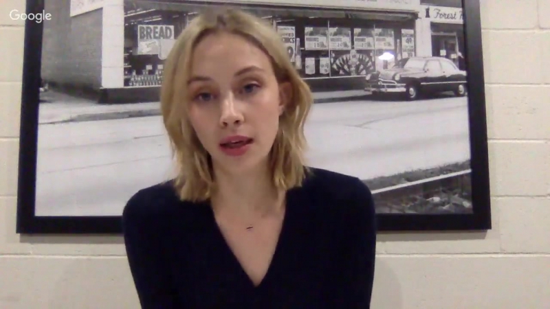 Sarah gadon reveals how alias grace and handmaids tale are connected to each other