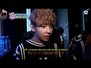 [sub español][130708] m! countdown/bts backstage