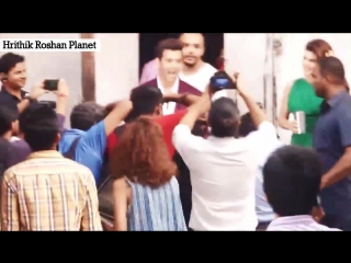 Hrithik roshan jacqueline fernandez spotted together at mehboob studios for an ad shoot