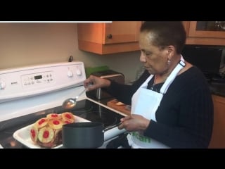 Jamaican glazed baked ham (tropical flavour)