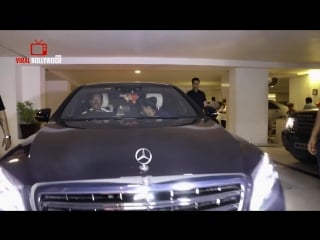 Karan johar porn s grand birthday party shahrukh, salman khan nephew, varun, alia