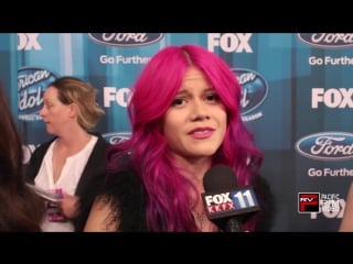 Allison iraheta (halo circus) интервью (6 апреля 2016, american idol)