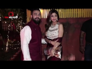 Shilpa shetty javed akhtar and shabana azmi diwali party 2017