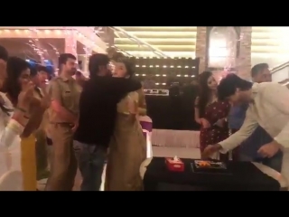 Celebration time for @jenwinget and the entire cast of bepannaah! ️ @chopdaharshad