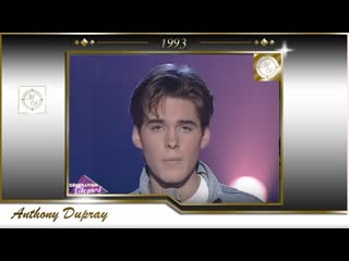 La première télé d'anthony dupray avec autour de toi hélène (club dorothée) 1993