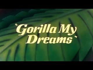 Bugs bunny vs gruesome gorilla in "gorilla my dreams", 1948, full cartoon