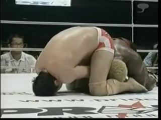 Sakuraba kazushi submits kevin randleman