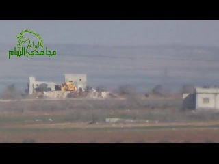 Сирия выстрел из птрк по танку на блокпосту