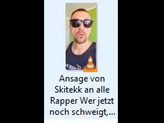 Ansage von skitekk an alle rapper wer jetzt noch schweigt, macht