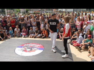Eddie black настюха (battle hip hop beginners 1x1)