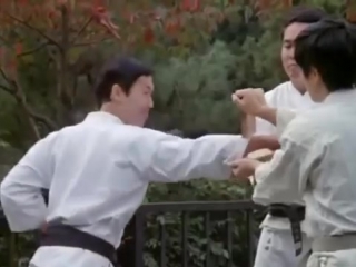 Old school makiwara and tameshiwari karate training