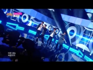 [hot] high4 baby boy, 하이포 베이비 보이, show music core 20150627