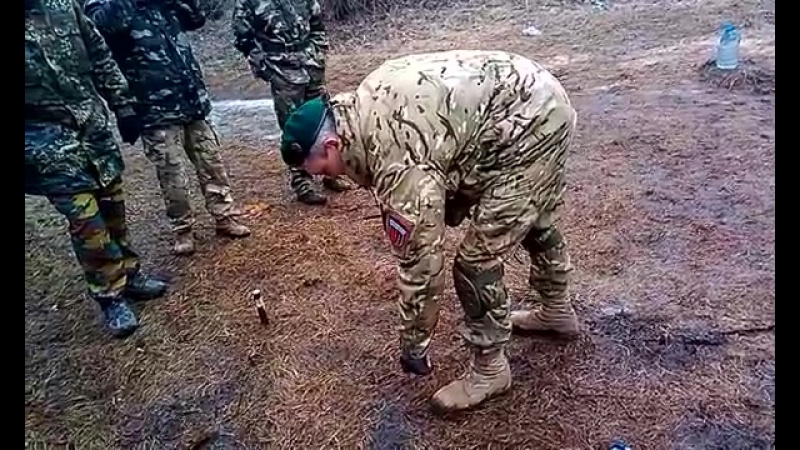 Марусин полигон устаноа и обезвреживание растяжки