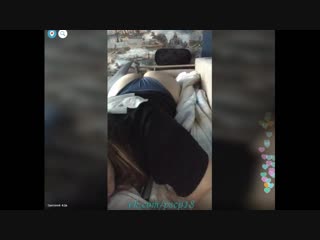 Сексуальная девушка с обалденной попкой в трусиках собирает в приват periscope перископ
