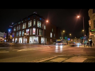 Opole nocą opole at night time lapse