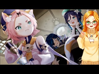 Спокойные будни в genshin impact