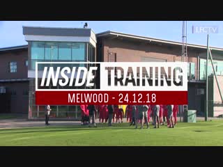 Inside training melwood −