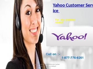 Get toll free yahoo customer service1 877 776 6261