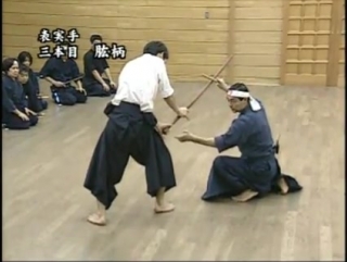 Komagawa kaishin ryu with kuroda tetsuzan using jutte