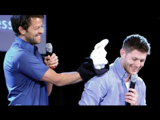 Jibcon is coming (jensen & misha) kiss this